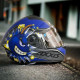 AXXIS - DRAKEN S < BOMBS B7 MATT BLUE > FULL FACE MOTORCYCLE HELMET ROAD