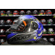 AXXIS - DRAKEN S < BOMBS B7 MATT BLUE > FULL FACE MOTORCYCLE HELMET ROAD