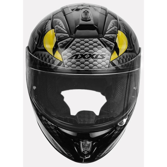 AXXIS - DRAKEN S < NAHESA A2 MATT GREY GRAY > FULL FACE MOTORCYCLE HELMET ROAD