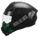 AXXIS - DRAKEN S < MAORI DEVIL B6 MATT GREEN > FULL FACE MOTORCYCLE HELMET ROAD