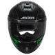 AXXIS - DRAKEN S < MAORI DEVIL B6 MATT GREEN > FULL FACE MOTORCYCLE HELMET ROAD