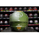 AXXIS - DRAKEN S < IRON PEACE C6 MATT GREEN > FULL FACE MOTORCYCLE HELMET ROAD