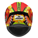 AXXIS - DRAKEN S < BOMBS A5 MATT RED > FULL FACE MOTORCYCLE HELMET ROAD