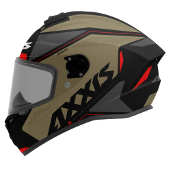 AXXIS - DRAKEN S < GEAR A9 MATT GOLD > FULL FACE MOTORCYCLE HELMET ROAD