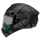 AXXIS - DRAKEN S < MAORI DEVIL B6 MATT GREEN > FULL FACE MOTORCYCLE HELMET ROAD