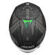 AXXIS - DRAKEN S < MAORI DEVIL B6 MATT GREEN > FULL FACE MOTORCYCLE HELMET ROAD