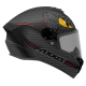 AXXIS - DRAKEN S < NAHESA A2 MATT GREY GRAY > FULL FACE MOTORCYCLE HELMET ROAD