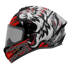 AXXIS - DRAKEN S < ROAR B5 MATT RED > FULL FACE MOTORCYCLE HELMET ROAD