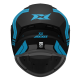 AXXIS - DRAKEN S < SLIDE B7 MATT FLURO BLUE > FULL FACE MOTORCYCLE HELMET ROAD