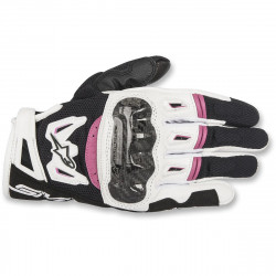ALPINESTARS SMX-2 AIR CARBON V2 STELLA WOMENS Gloves < black / white / fuchsia > SMX2