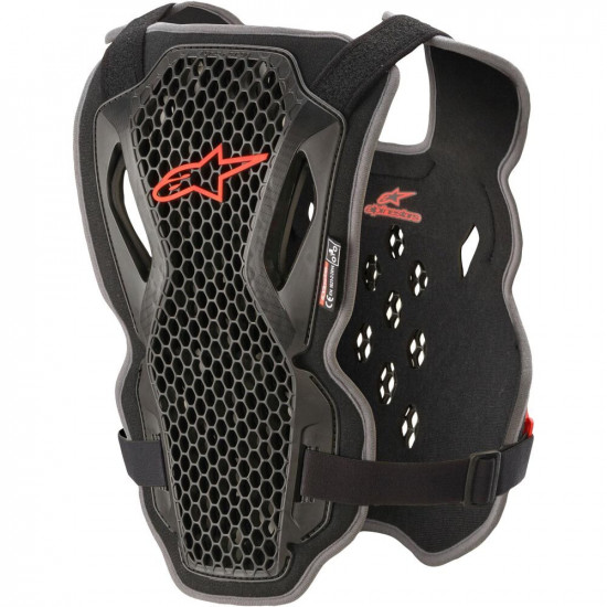 ALPINESTARS BIONIC ACTION CHEST PROTECTOR ARMOUR < BLACK RED > (M/L or XL/2XL)