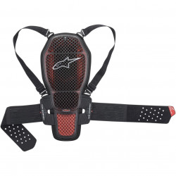 ALPINESTARS NUCLEON KR-1 CELL BACK PROTECTOR < TRANSPARENT SMOKE BLACK RED > CE Approved LEVEL 2