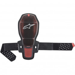 ALPINESTARS NUCLEON KRR CELL BACK w/STUD BACK PROTECTOR < TRANSPARENT SMOKE BLACK RED > CE Approved LEVEL 2