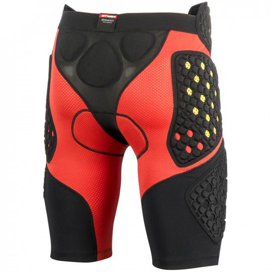 ALPINESTARS SEQUENCE PRO PADDED SHORTS PANTS < black red >