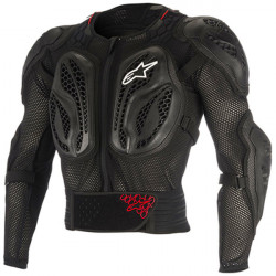 ALPINESTARS YOUTH BIONIC ACTION JACKET ARMOUR YTH < black red > S/M or L/XL