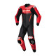 ALPINESTARS GP-R7 1-PIECE LEATHER SUIT < GPR7 > - BLACK MID RED