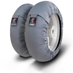 CAPIT - SUPREMA SPINA TYRE WARMERS M/XL "GREY / GRAY"