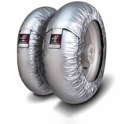CAPIT - SUPREMA SPINA TYRE WARMERS M/XL "SILVER"