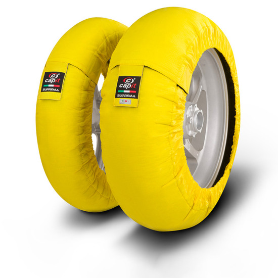 CAPIT - SUPREMA SPINA TYRE WARMERS M/XXL "YELLOW"