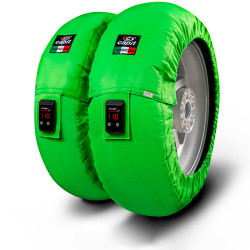 CAPIT - SUPREMA VISION PRO TYRE WARMERS M/XL "GREEN"
