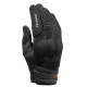 CLOVER STORM SUMMER MESH VENTILATED MOTORCYCLE GLOVES < BLACK / BLACK >