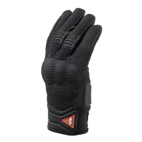 CLOVER STORM SUMMER MESH VENTILATED MOTORCYCLE GLOVES < BLACK / BLACK >