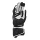 CLOVER RS-9 KANGAROO LEATHER RACE TRACK GLOVES ( BLACK / WHITE )