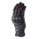 CLOVER PREDATOR-2 SHORT SUMMER LEATHER VENTED GLOVE < BLACK >