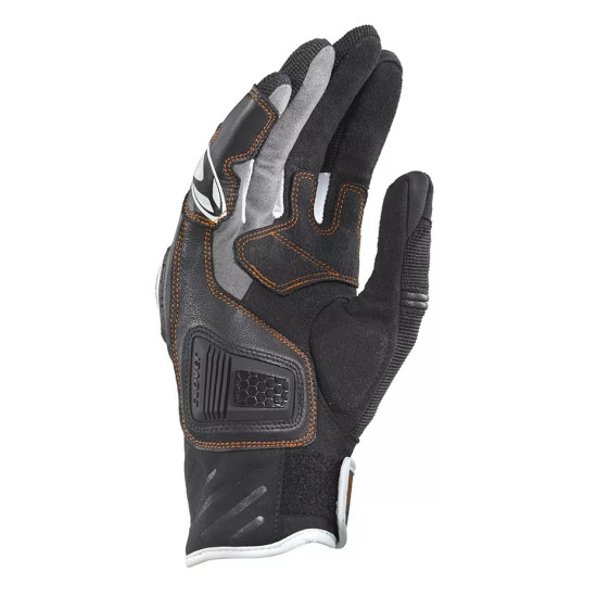 CLOVER PREDATOR-2 SHORT SUMMER LEATHER VENTED GLOVE < BLACK >