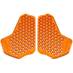 DRIRIDER - D30® CP-1 Chest Protector Protection Motorcycle Jacket Pads Armour "CE LEVEL 1" Pair < ORANGE >