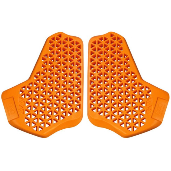 DRIRIDER - D30® CP-1 Chest Protector Protection Motorcycle Jacket Pads Armour "CE LEVEL 1" Pair < ORANGE >