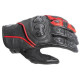 DRIRIDER Air Ride 2 "Short Cuff" Summer Sport Touring Vented Gloves < black red > Sizes XS - S - M - L - XL - 2XL - 3XL - 4XL