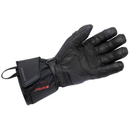DRIRIDER Phoenix Heated Battery Powered Winter Touring Gloves < black > Sizes S - M - L - XL - 2XL
