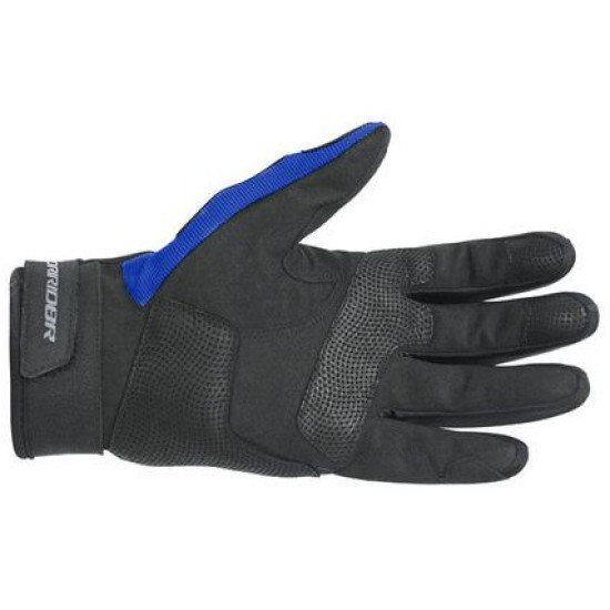 DRIRIDER RX Adventure Enduro Gloves < black blue > Sizes XS - S - M - L - XL - 2XL - 3XL - 4XL
