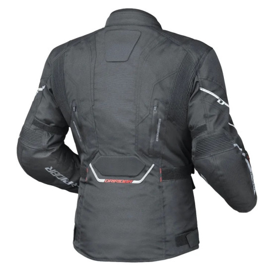 DRIRIDER Apex 5 Sports Touring Jacket < Black Black > Sizes S - M - L - XL - 2XL - 3XL - 4XL - 6XL - 8XL