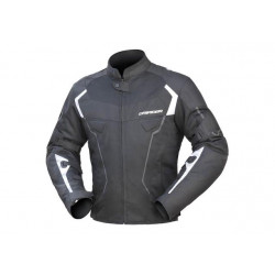 DRIRIDER Climate Pro V SuperSports Vented Jacket < black white > Sizes XS - S - M - L - XL - 2XL - 3XL - 4XL - 6XL - 8XL