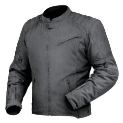 DRIRIDER Scrambler Classic Style Jacket < black > Sizes XS - S - M - L - XL - 2XL - 3XL - 4XL - 6XL