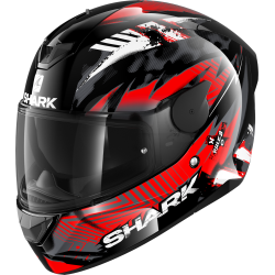Shark D-Skwal 2 < PENXA Black Red Anthracite > Helmet