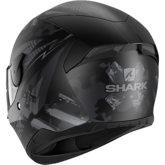 Shark D-Skwal 2 < PENXA Matt Black Grey Anthracite > Helmet