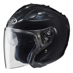 HJC - FG-JET GLOSS BLACK Open Face Helmet