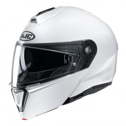 HJC - i90 PEARL WHITE Helmet (Modular / Flip)