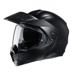 HJC - C80 SEMI FLAT BLACK Helmet (Modular / Flip)