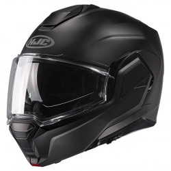HJC - i100 SEMI-FLAT BLACK Helmet (Modular / Flip)