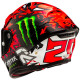 HJC - RPHA 1 "FABIO QUARTARARO REPLICA 2024 MC-1 MONSTER ENERGY LIMITED EDITION SPONSOR" Helmet