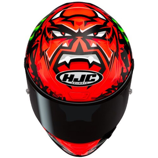 HJC - RPHA 1 "FABIO QUARTARARO REPLICA 2024 MC-1 MONSTER ENERGY LIMITED EDITION SPONSOR" Helmet