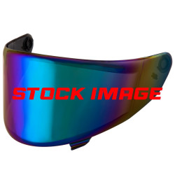 KYT TT REVO VISOR < IRIDIUM >