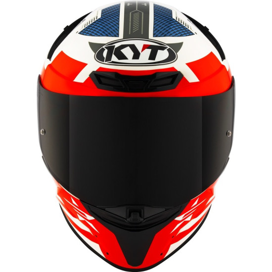 KYT TT REVO FULL FACE MOTORCYCLE ROAD HELMET < FUSELAGE RED >