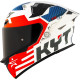 KYT TT REVO FULL FACE MOTORCYCLE ROAD HELMET < FUSELAGE RED >