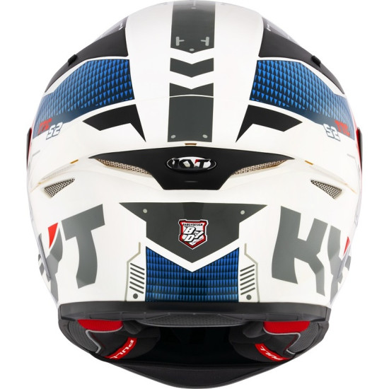 KYT TT REVO FULL FACE MOTORCYCLE ROAD HELMET < FUSELAGE RED >