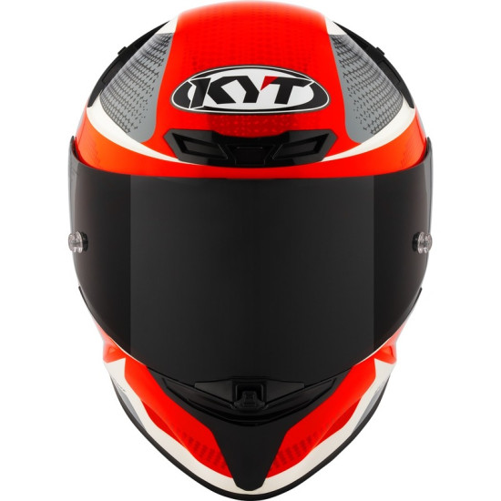 KYT TT REVO FULL FACE MOTORCYCLE ROAD HELMET < GEAR BLACK RED >